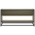 Mueble TV metal y madera ingeniería roble Sonoma 91x40x46