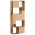 Estantería madera de ingeniería color envejecido 67x24x161