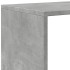 Librería divisora 3 niveles madera gris hormigón 123x29x123