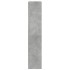 Librería divisora 4 niveles madera gris 143,5x29x143,5