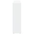 Librería divisora 3 niveles madera blanca 137,5x29x103,5