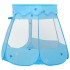 Tienda de juegos para niños con 250 bolas azul 102x102x82