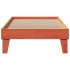 Estructura de cama sin colchón madera de pino marrón 90x200