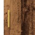 Aparador de madera de ingeniería envejecida 34,5x34x90