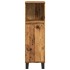 Armario de baño madera de ingeniería envejecida 30x30x100