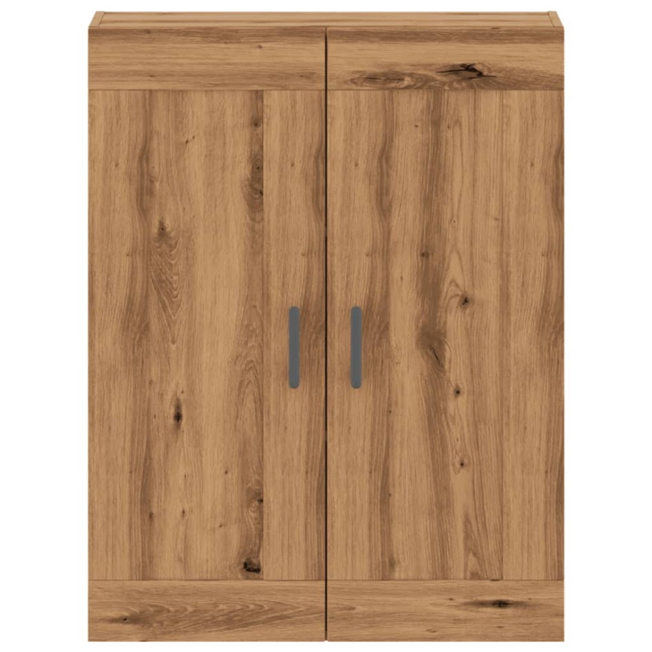 Aparador de madera de ingeniería roble artisan 69,5x34x90