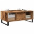 Mesa de centro madera de ingeniería envejecida 90x50x36,5