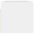 Armario de pared madera contrachapada blanco 100x36,5x35