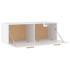 Armario de pared madera contrachapada blanco 100x36,5x35