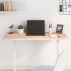 Tablero de mesa madera maciza de roble sin tratar 100x60x2 cm