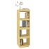 Estantería/divisor de espacios madera maciza pino 40x35x135
