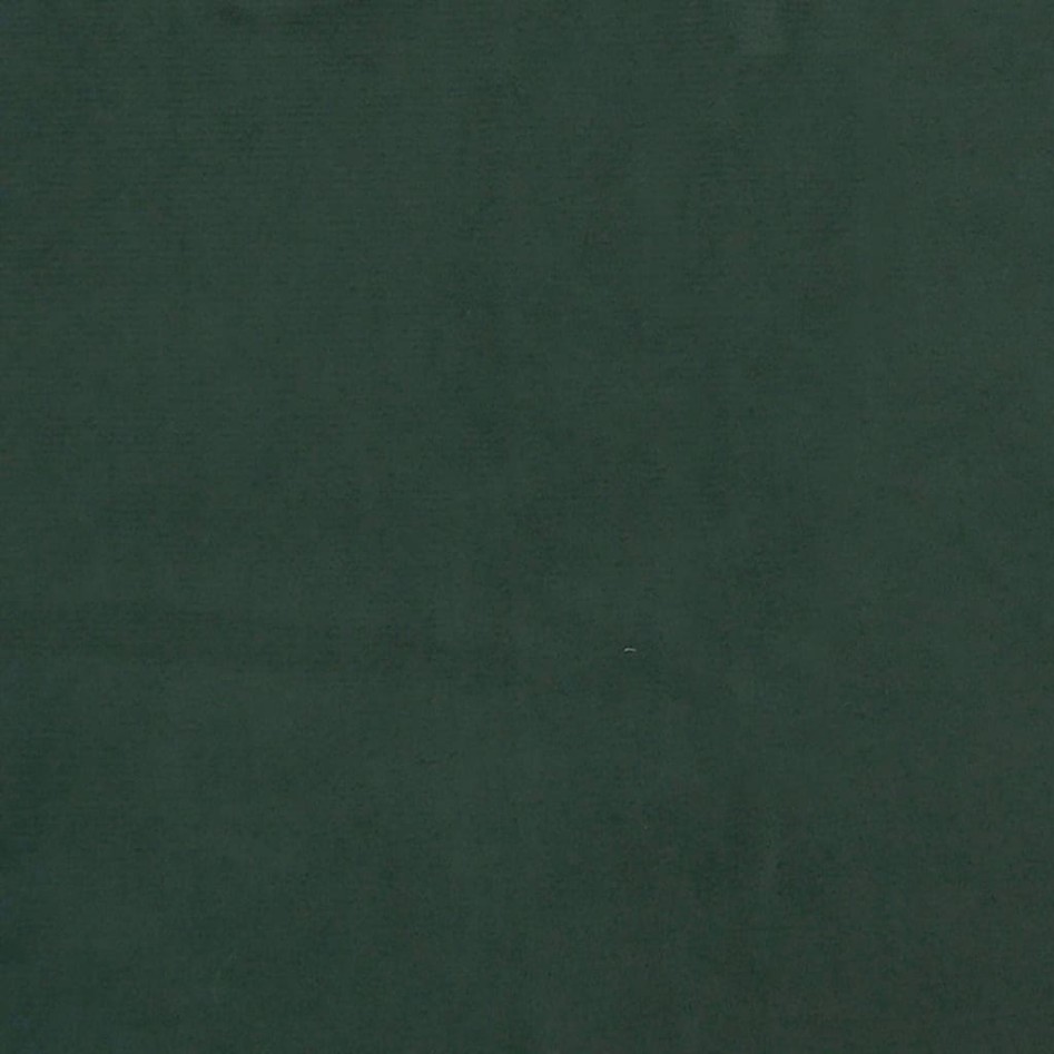 Estructura cama sin colchón terciopelo verde oscuro