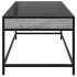 Mesa de centro con Infinity LED gris Sonoma 70x50x41