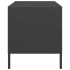 Mueble para TV acero laminado en frío negro 68x39x43,5