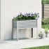 Jardinera de acero galvanizado 100x41x90