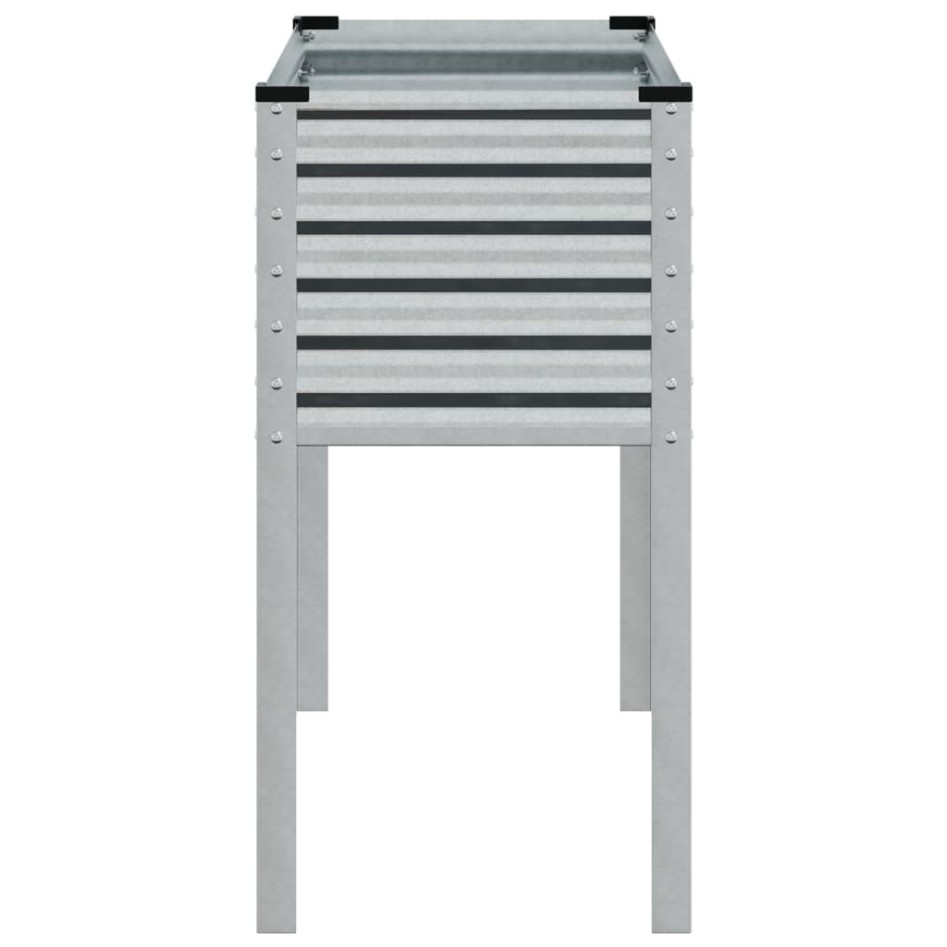 Jardinera de acero galvanizado 100x41x90