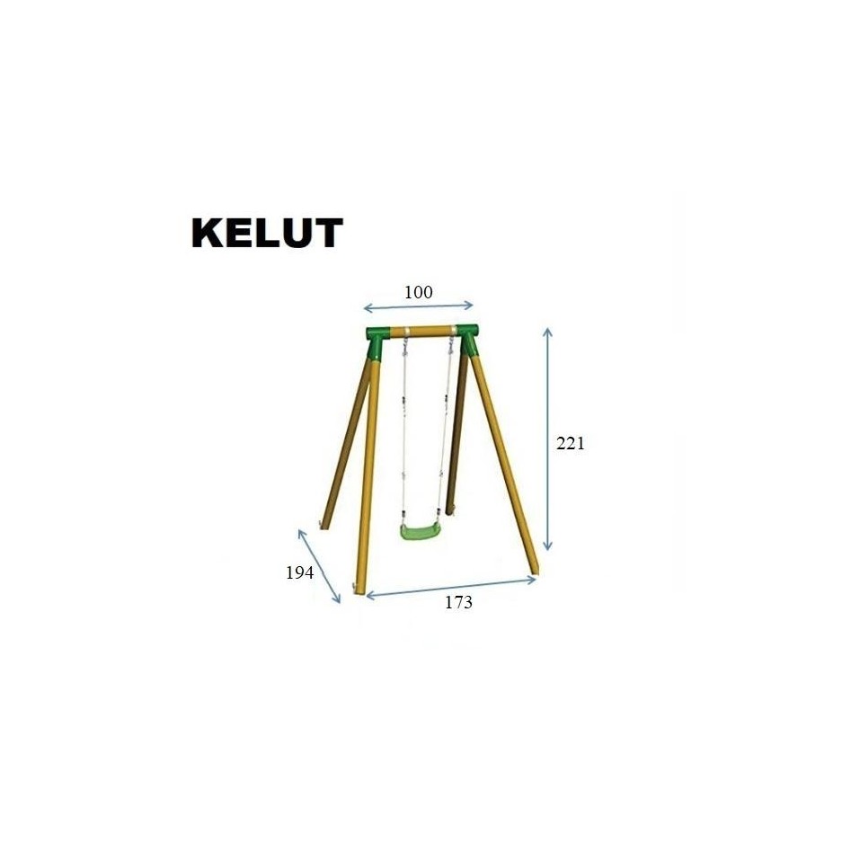 Kelut individual asiento bebé Columpio