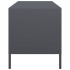 Mueble de TV acero laminado en frío antracita 101,5x39x43,5
