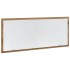 Espejo de baño LED madera ingeniería roble artisan