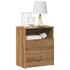 Mesita de noche madera de ingeniería roble artisan 50x32x60