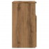 Mesita de noche madera de ingeniería roble artisan 50x32x60