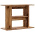 Soporte para acuario madera ingeniería envejecida 80x35x60