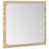Set de muebles de baño 3 pzas madera contrachapada roble