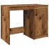 Escritorio de madera de ingeniería envejecida 100x50x76