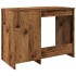 Escritorio de madera de ingeniería envejecida 100x50x76