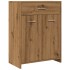 Armario de baño madera de ingeniería roble artisan 60x33x80