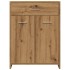 Armario de baño madera de ingeniería roble artisan 60x33x80