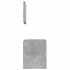 Set muebles de baño 2 piezas madera contrachapada gris