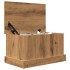 Caja de almacenaje madera ingeniería roble artisan 30x50x28