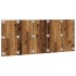 Cabecero de cama madera de ingeniería envejecida 200x1,5x80