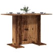 Mesa comedor madera ingeniería madera envejecida 110x60x75 cm