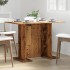 Mesa comedor madera ingeniería madera envejecida 110x60x75