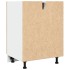 Armario inferior madera ingeniería roble artisan 60x46x81,5