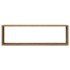 Estantes cubo de pared 4 uds madera roble artisan 100x15x30