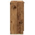 Aparador de madera de ingeniería envejecida 90,5x30x70