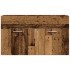 Mueble de lavabo madera ingeniería envejecida 90x38,5x46