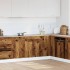 Armario inferior madera ingeniería envejecida 60x46x81,5