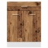 Armario inferior madera ingeniería envejecida 60x46x81,5