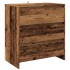 Aparador de madera de ingeniería envejecida 70x41x75