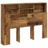 Mueble cabecero madera envejecida 140x19x103,5