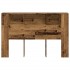 Cabecero armario madera ingeniería envejecida 160x18,5x103,5