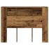 Cabecero armario madera ingeniería envejecida 140x18,5x102,5