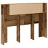 Cabecero armario madera ingeniería envejecida 140x18,5x102,5