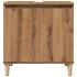 Mueble de lavabo madera de ingeniería roble artisan 58x33x60