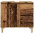 Armario de lavabo baño madera ingeniería envejecida 65x33x60