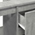 Mueble de lavabo madera ingeniería gris hormigón 65x33x60